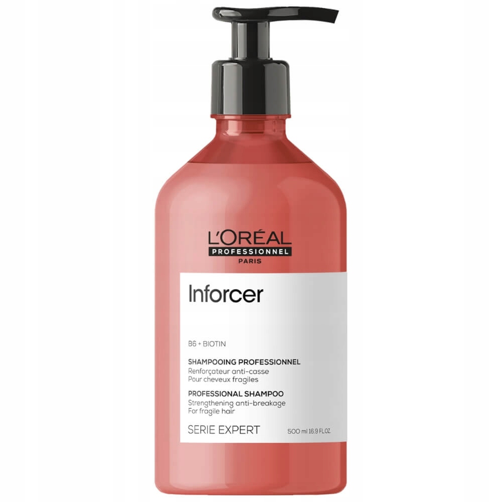 loreal inforcer szampon do włosów łamliwych 500ml