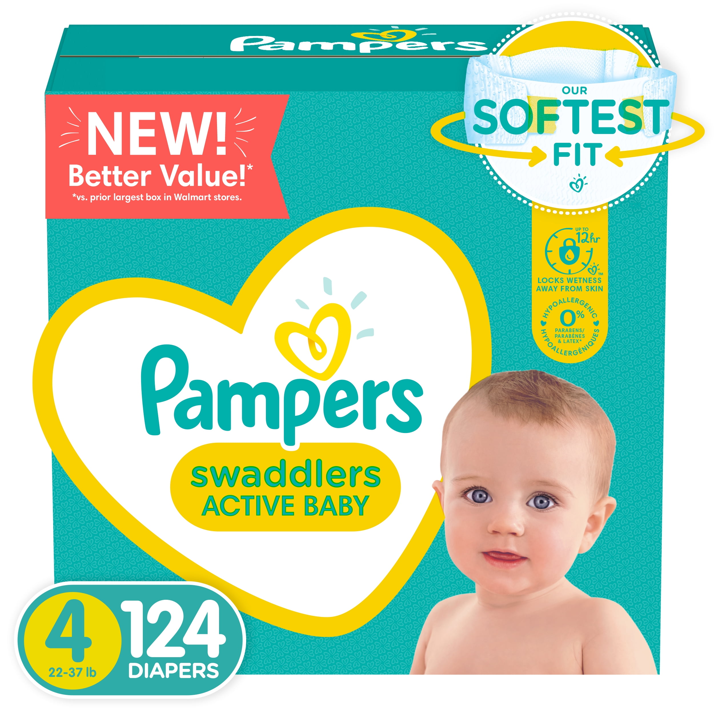 pampers activ dray 4