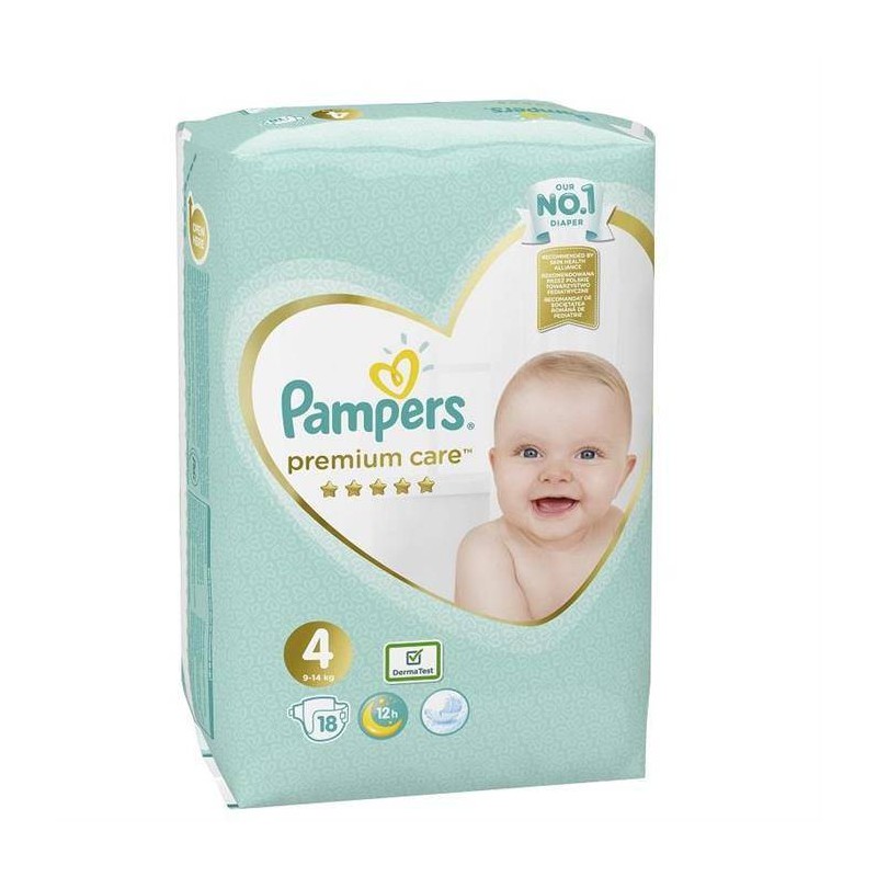 pampers premium care 4 68 sztuk