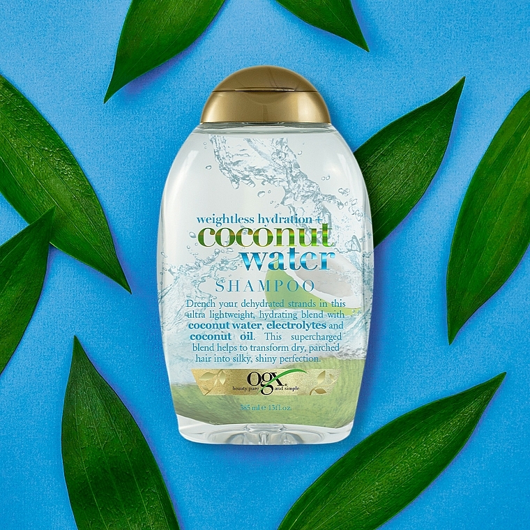 organix coconut water szampon nawilżający z wodą kokosową