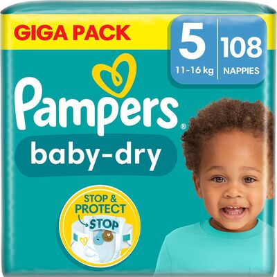 giga pack pampers 5