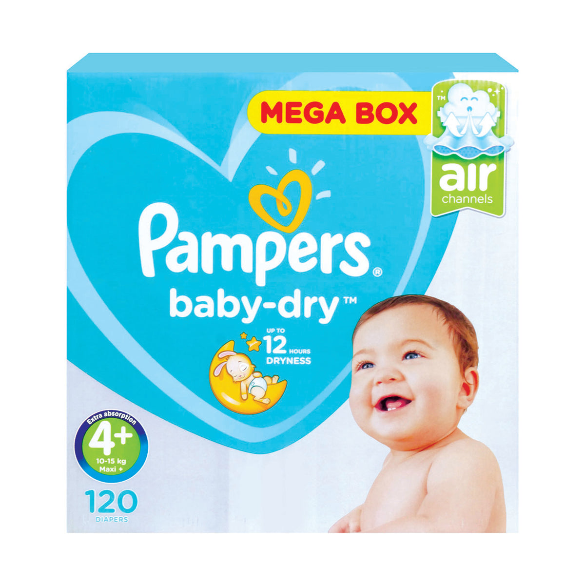 pampers 4 active baby mega pack