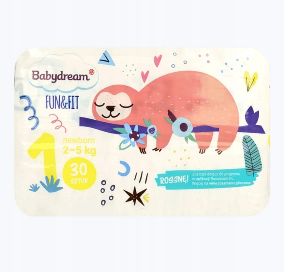 pieluchy rossmann babydream 1 cena