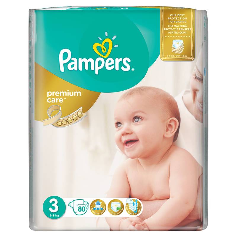 pieluchy pampers 3 80 szt