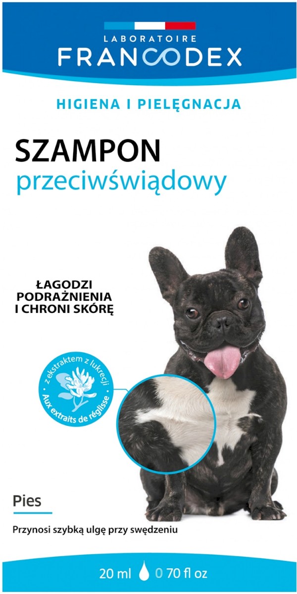 szampon dla psa na swędzenie