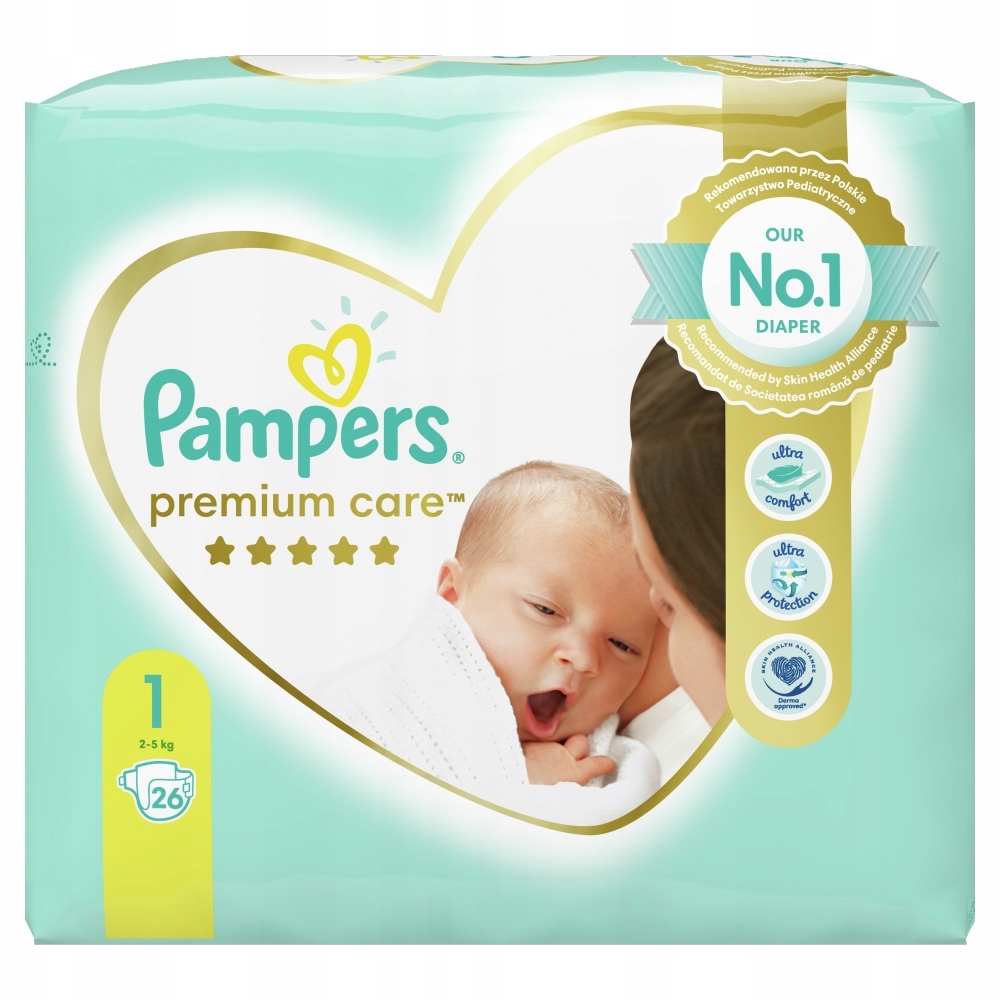 pampers sensitive pieluchy 1