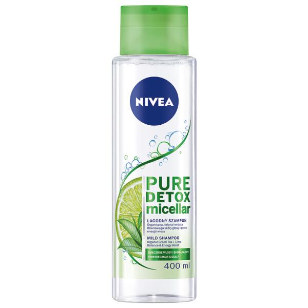 nivea pure detox micelar szampon