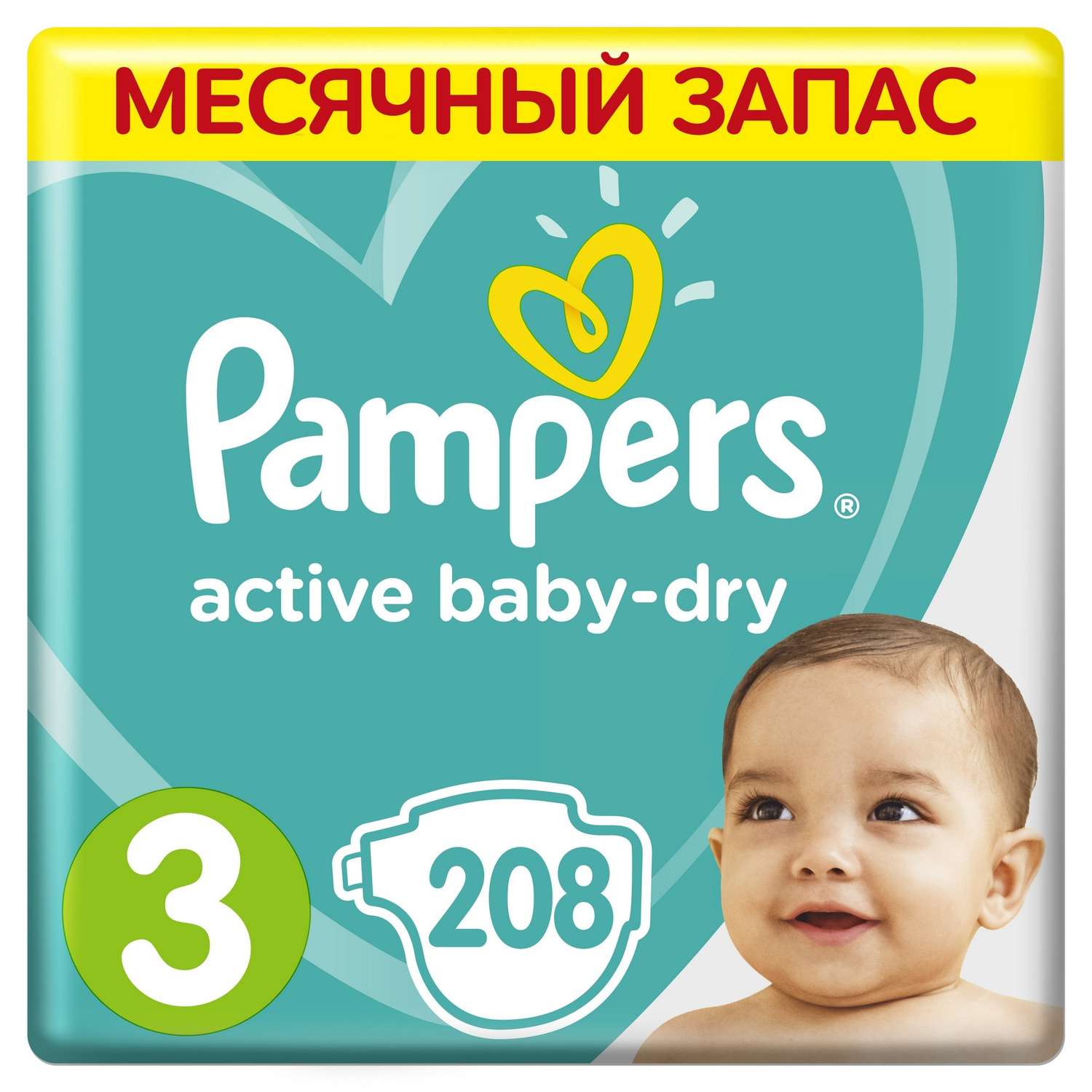 pampers active baby 1 208