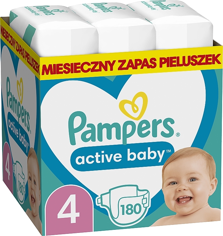 pampers 4 plus miesieczny zapas