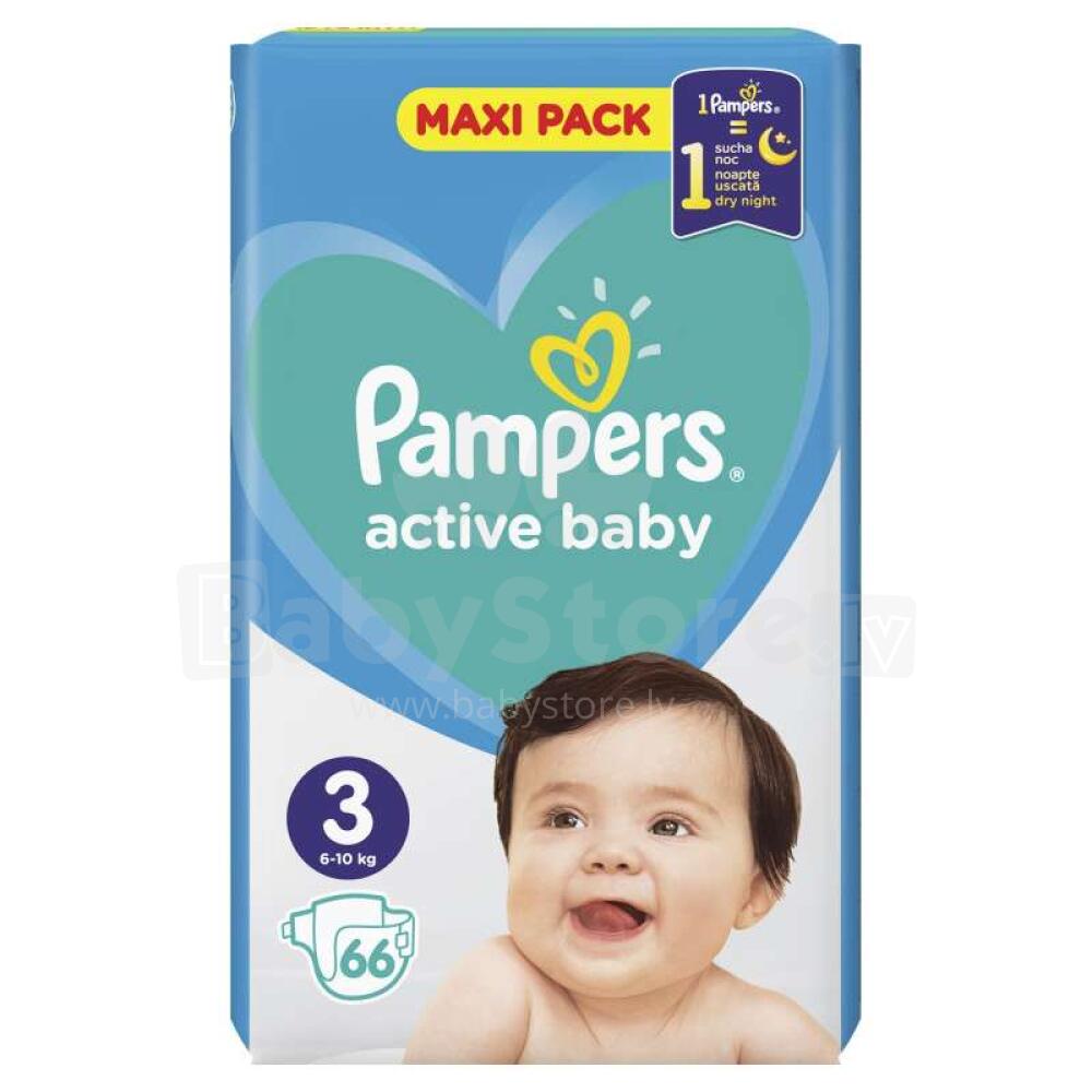 pampers active cena