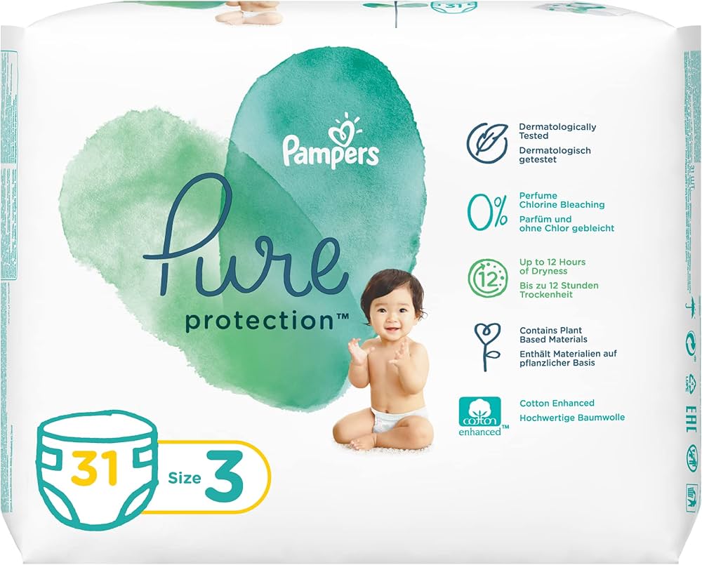 pieluchy pampers pure 1