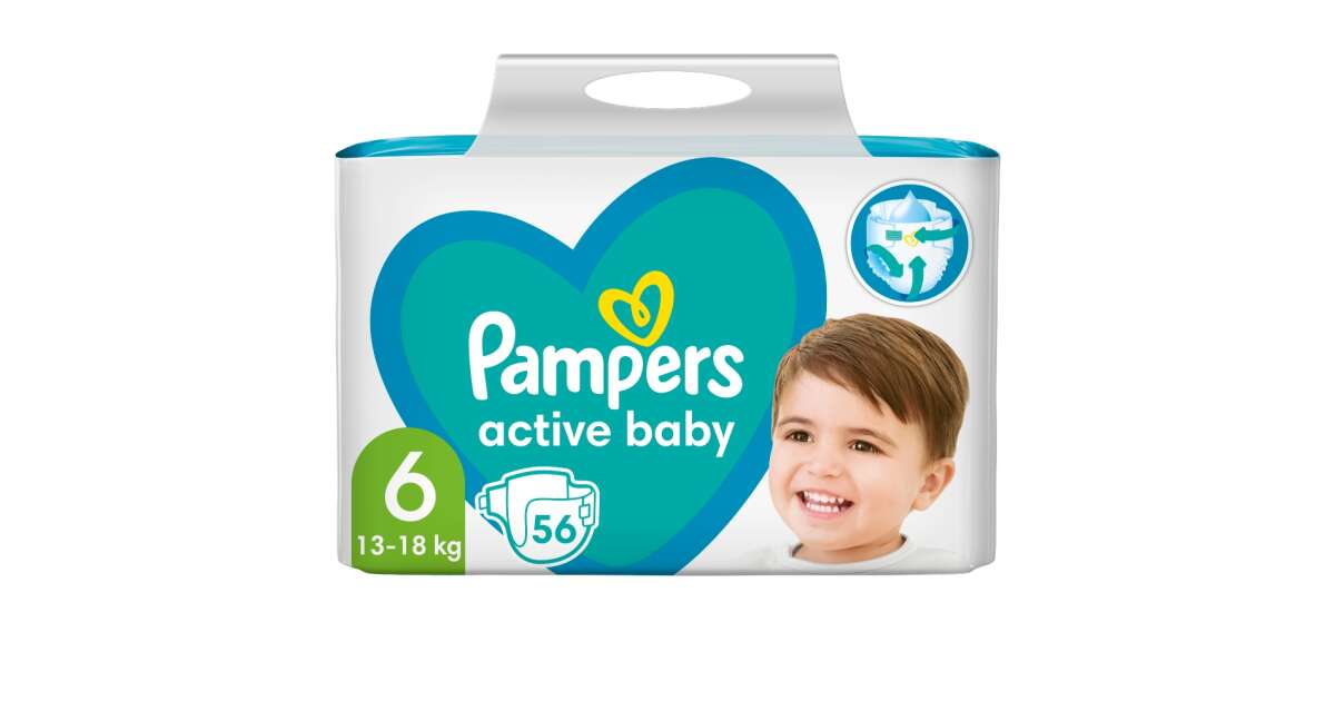 pampers 6 active baby