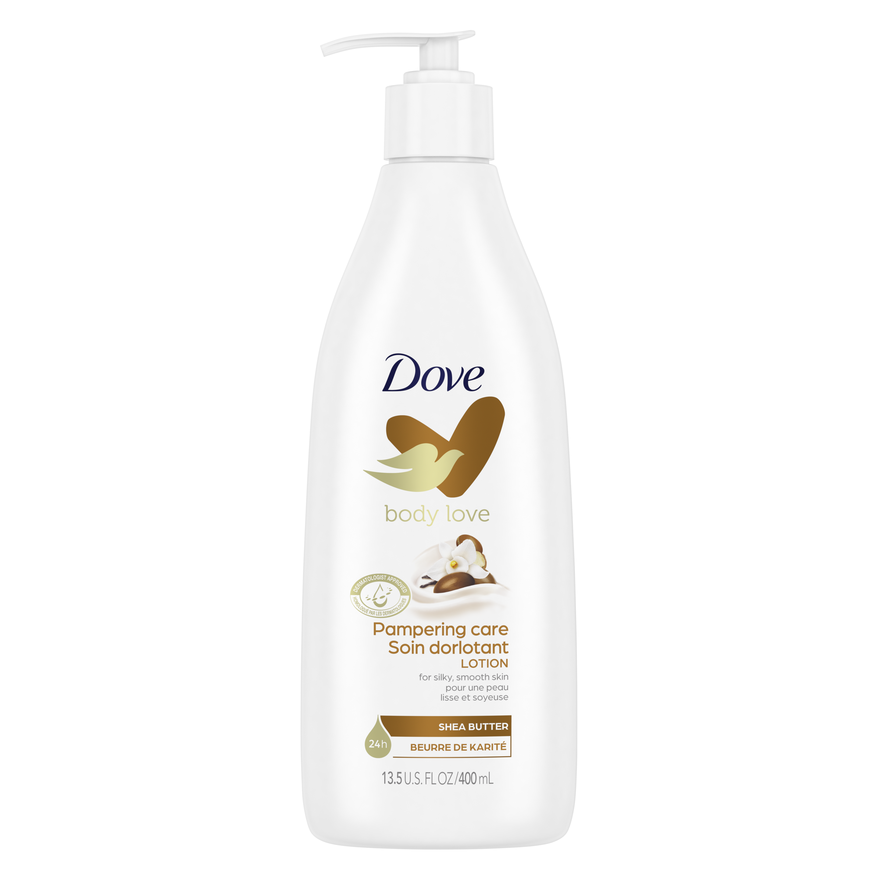 dove body lotion pampering