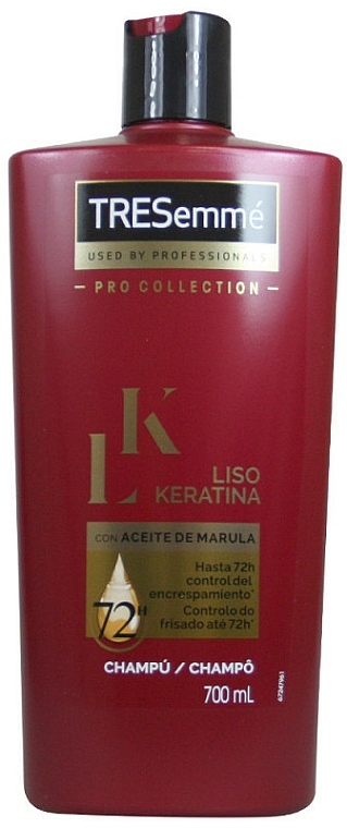 tresemmé keratin smooth szampon skład