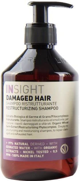 insight damaged hair szampon odbudowujący 900ml