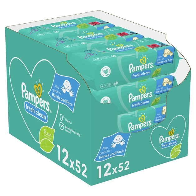 pampers chusteczki fresh clean 64