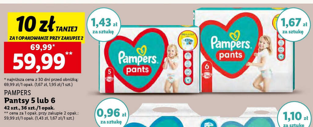 pampers 5 42 szt cena