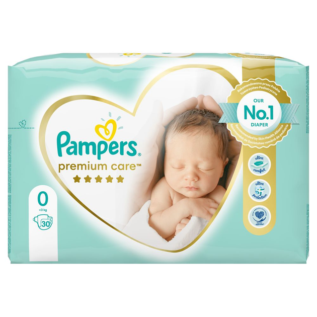 pampers pieluchy zerowki premium care