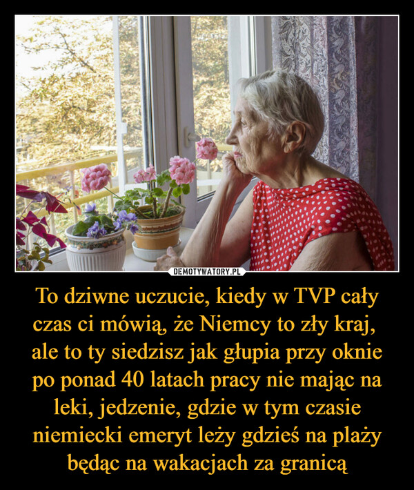 emeryt zdejmuje pieluchy