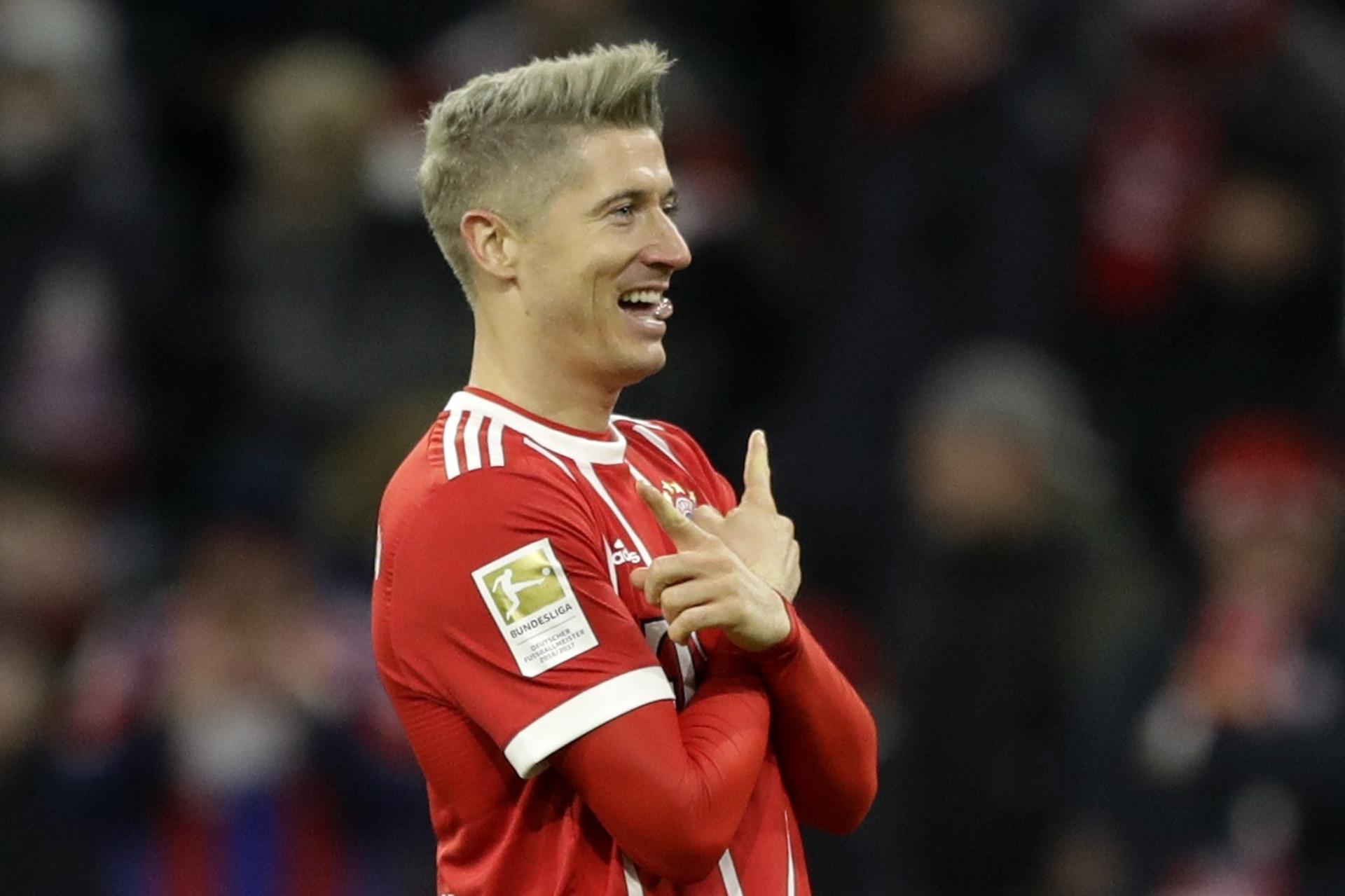 robert lewandowski blond szampon