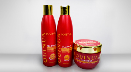 odżywka do włosów farbowanych kativa quinua pro