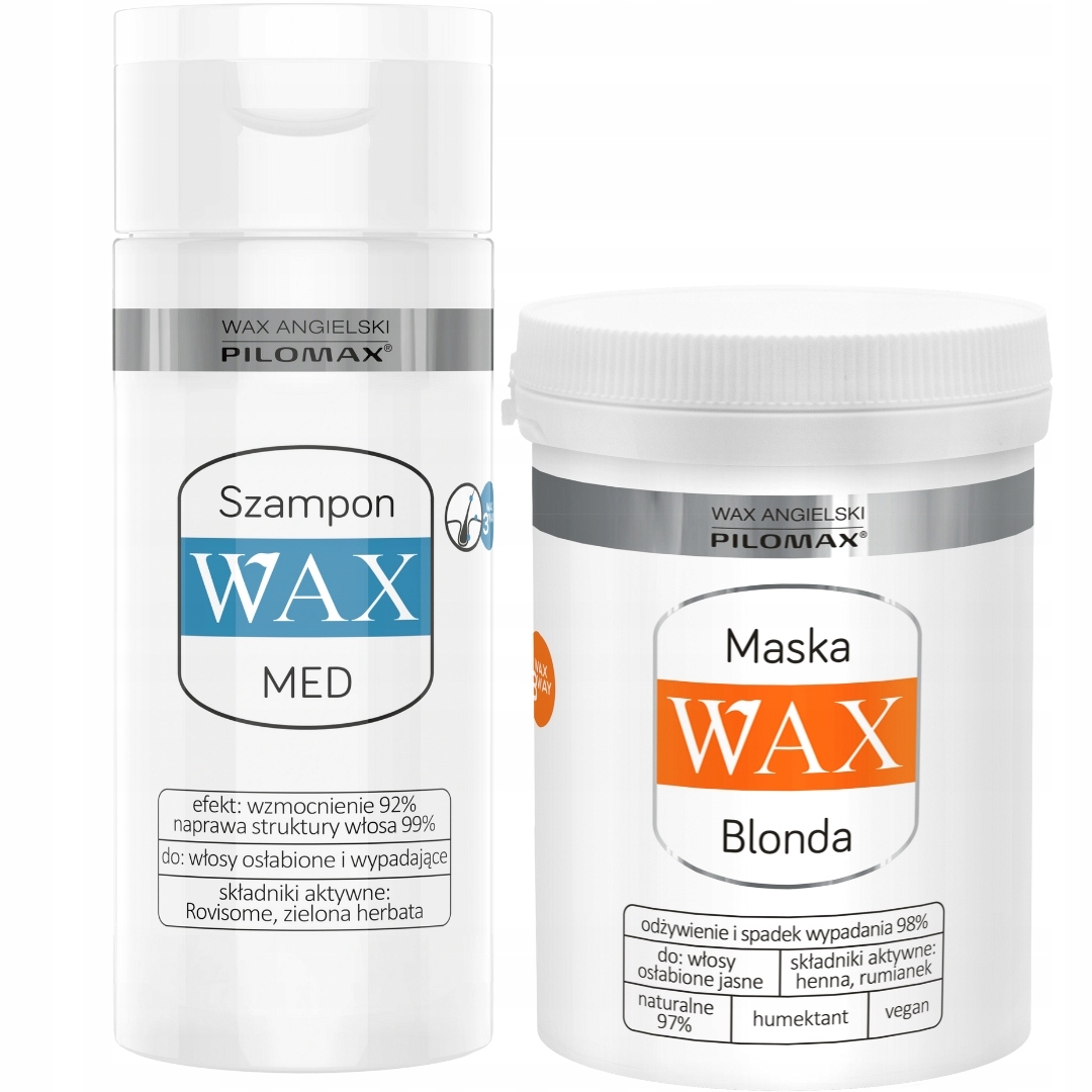 wax wlosy blond szampon