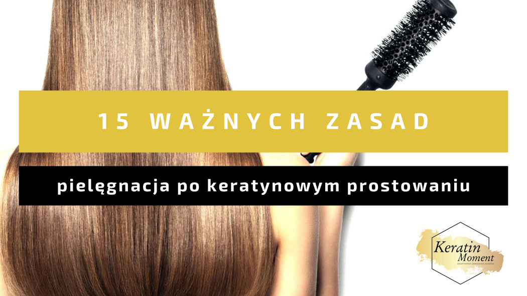 keratynowe prostowanie włosów dzien po lakier lub suchy szampon