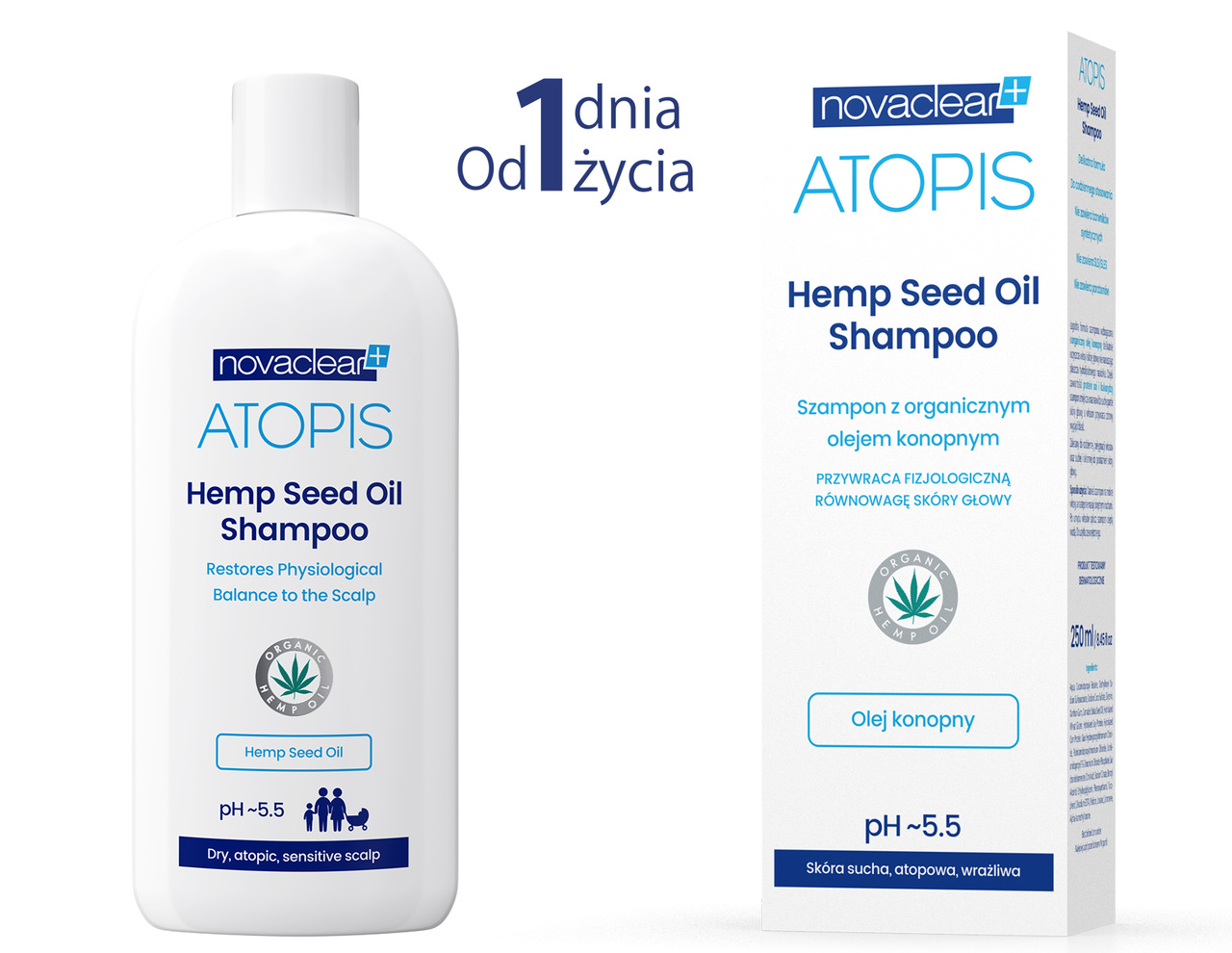 hemp seed oil shampoo szampon z organicznym olejem konopnym