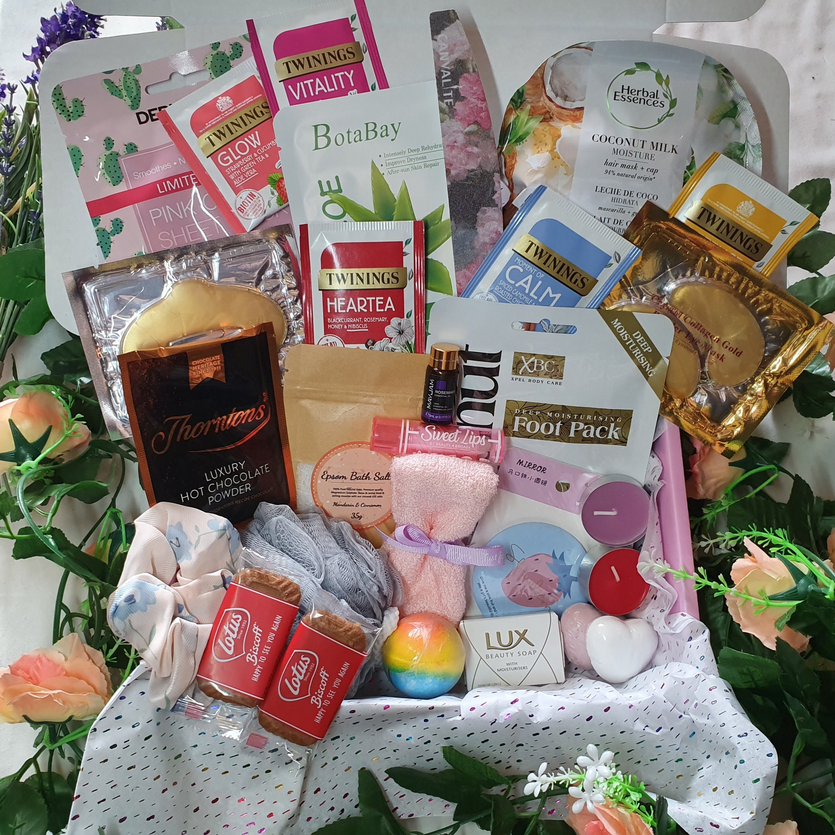 pamper hamper ideas