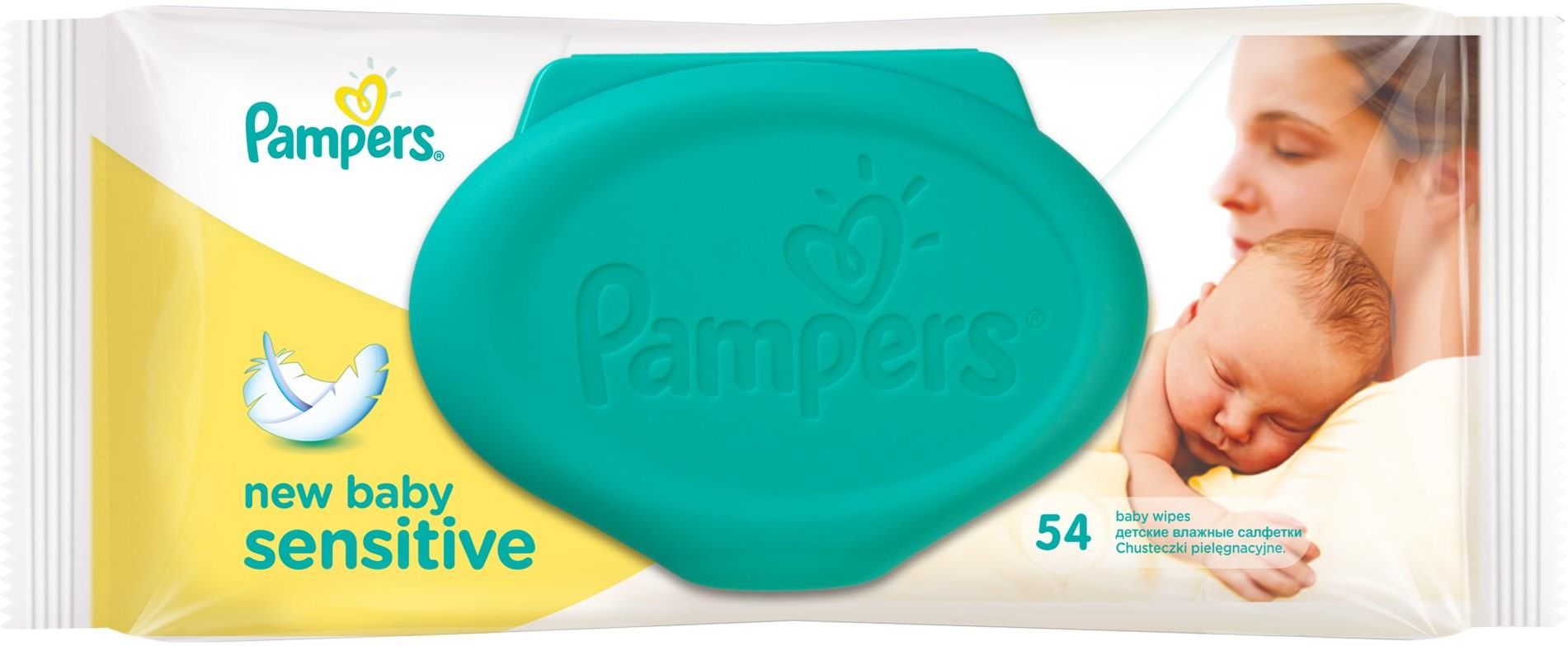 pampers chusteczki sensitive 54 szt cen