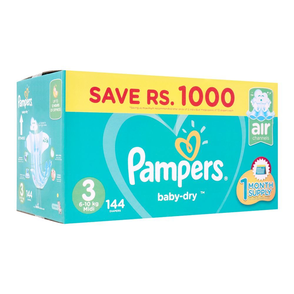 pampers mega pack 3 144