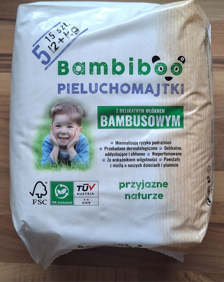 bambiboo pieluchomajtki bambusowe