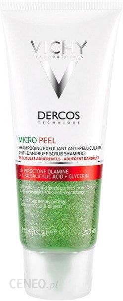 vichy dercos micropeel przeciwłupieżowy szampon peelingujący 200 ml