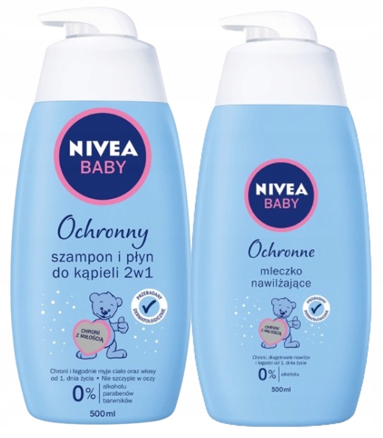 ochronny szampon i zel nivea