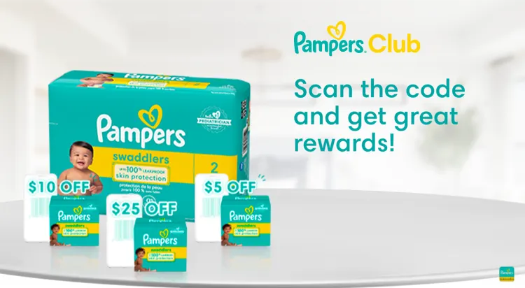 pampers koder