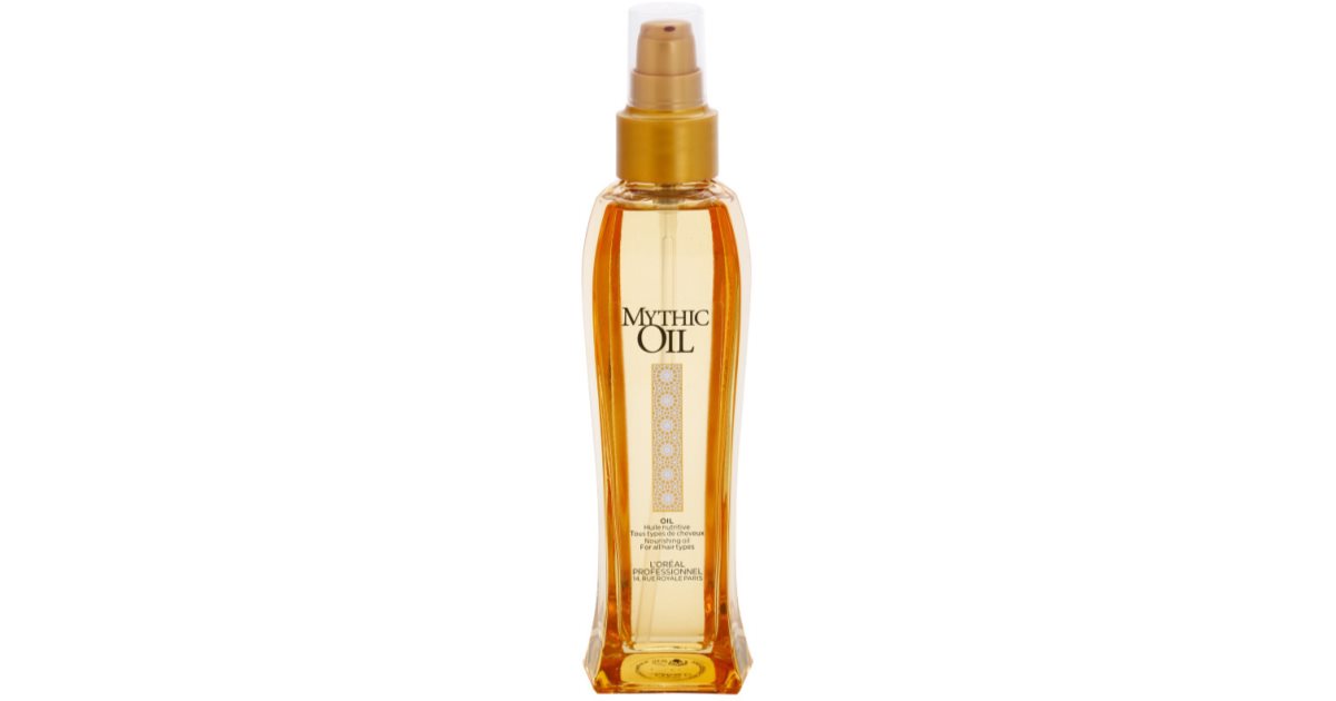 loréal professionnel mythic oil odżywczy olejek do wszystkich rodzajów włosów