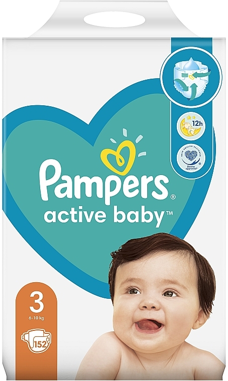 pampers 3 active baby