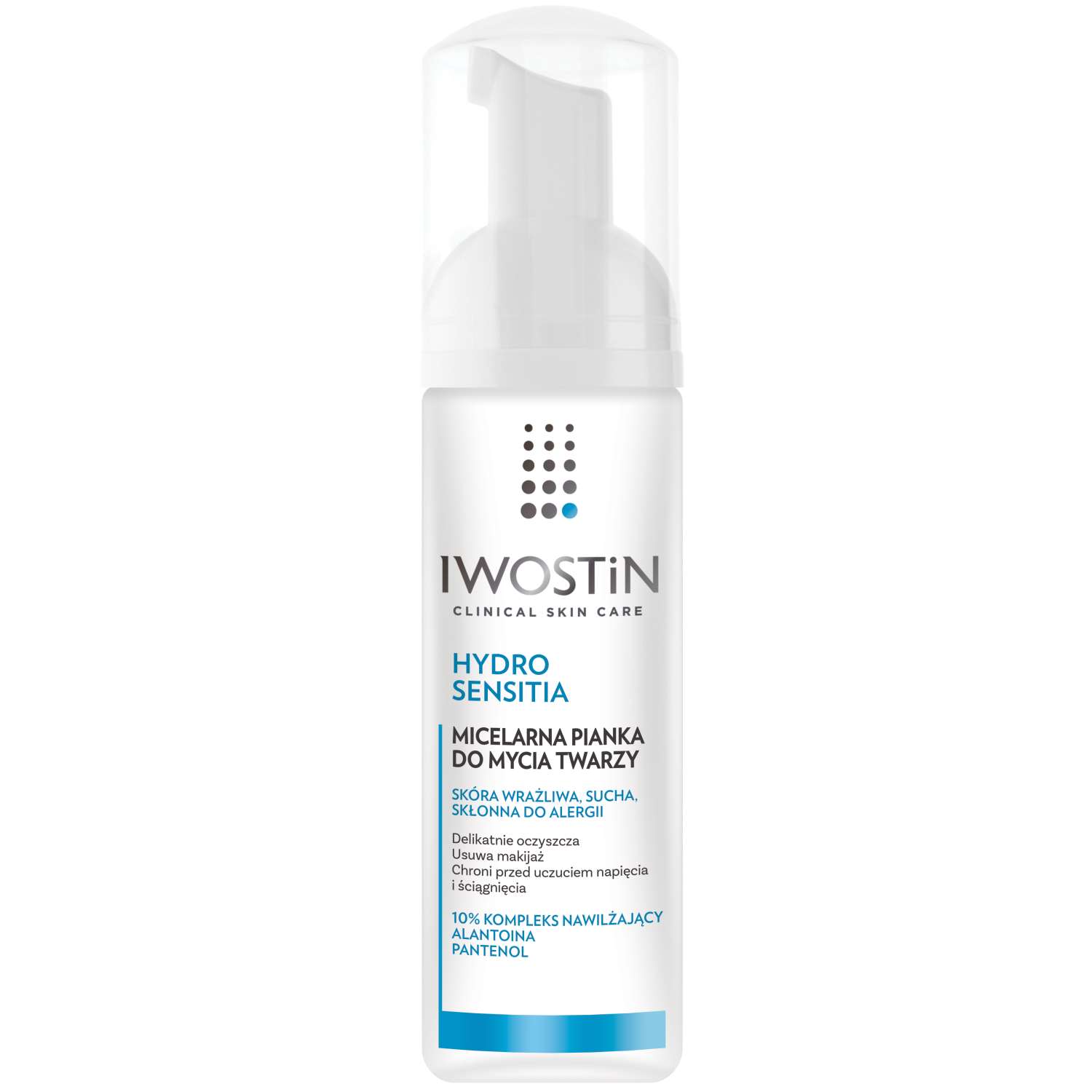 iwostin hydro sensitia micelarna pianka do mycia twarzy 165 ml