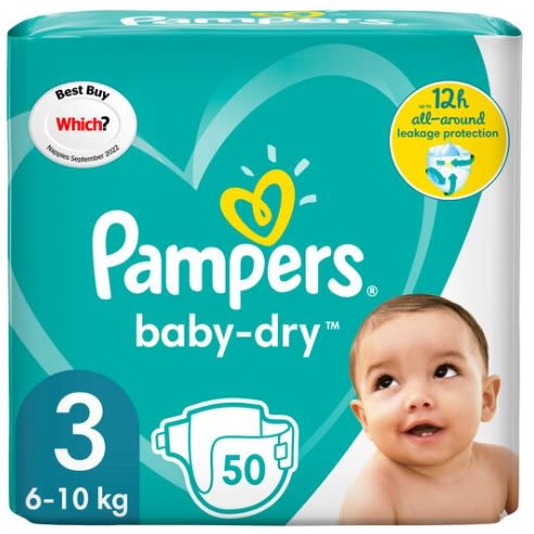 pampers 3 50 szt