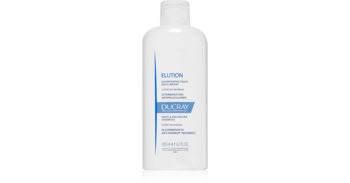 ducray elution szampon przywracający równowagę skórze głowy 400ml