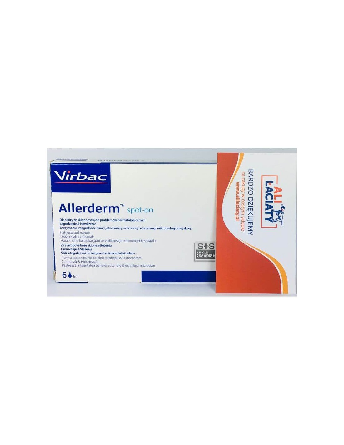 virbac allerderm spot szampon skład