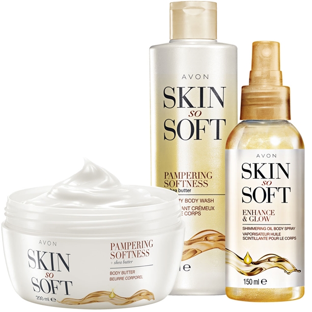 avon skin so soft pampering softness