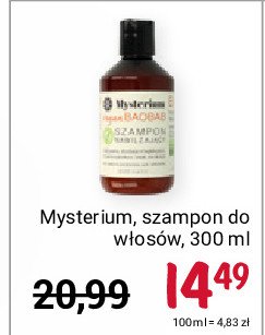 mysterium vegan baobab szampon nawilżający wizaz