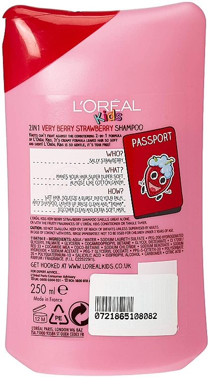 loreal kids 2w1 szampon włosów dzieci