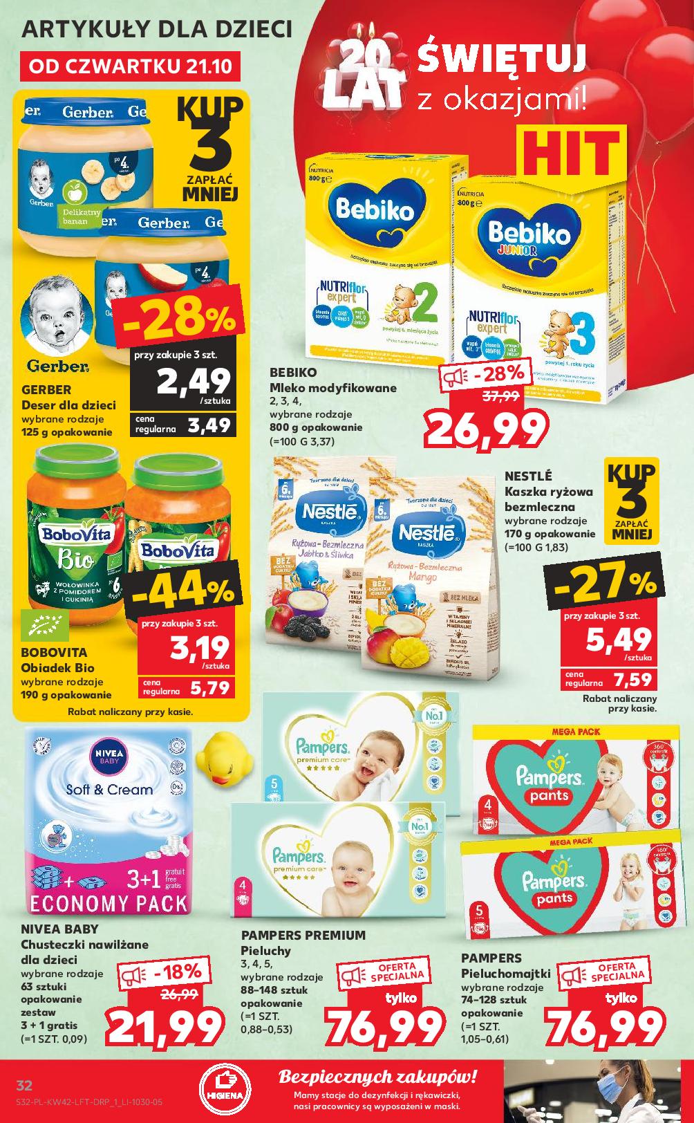 pieluchomajtki kaufland promocja