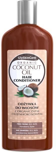 glyskincare coconut oil szampon do włosów z organicznym olejem kokosowym