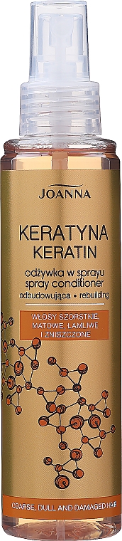 odżywka do włosów w sprayu keratyna