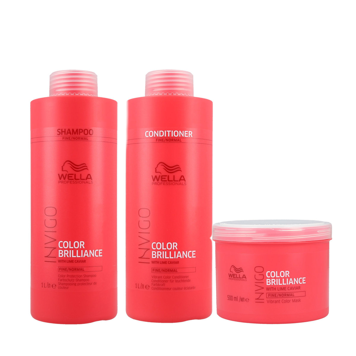 wella invigo color brilliance szampon cienkie 500