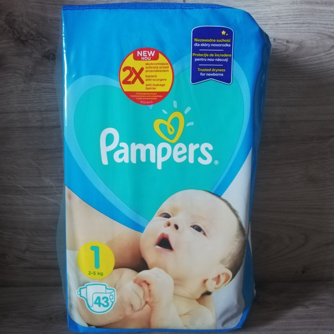 pampers 1 active dry