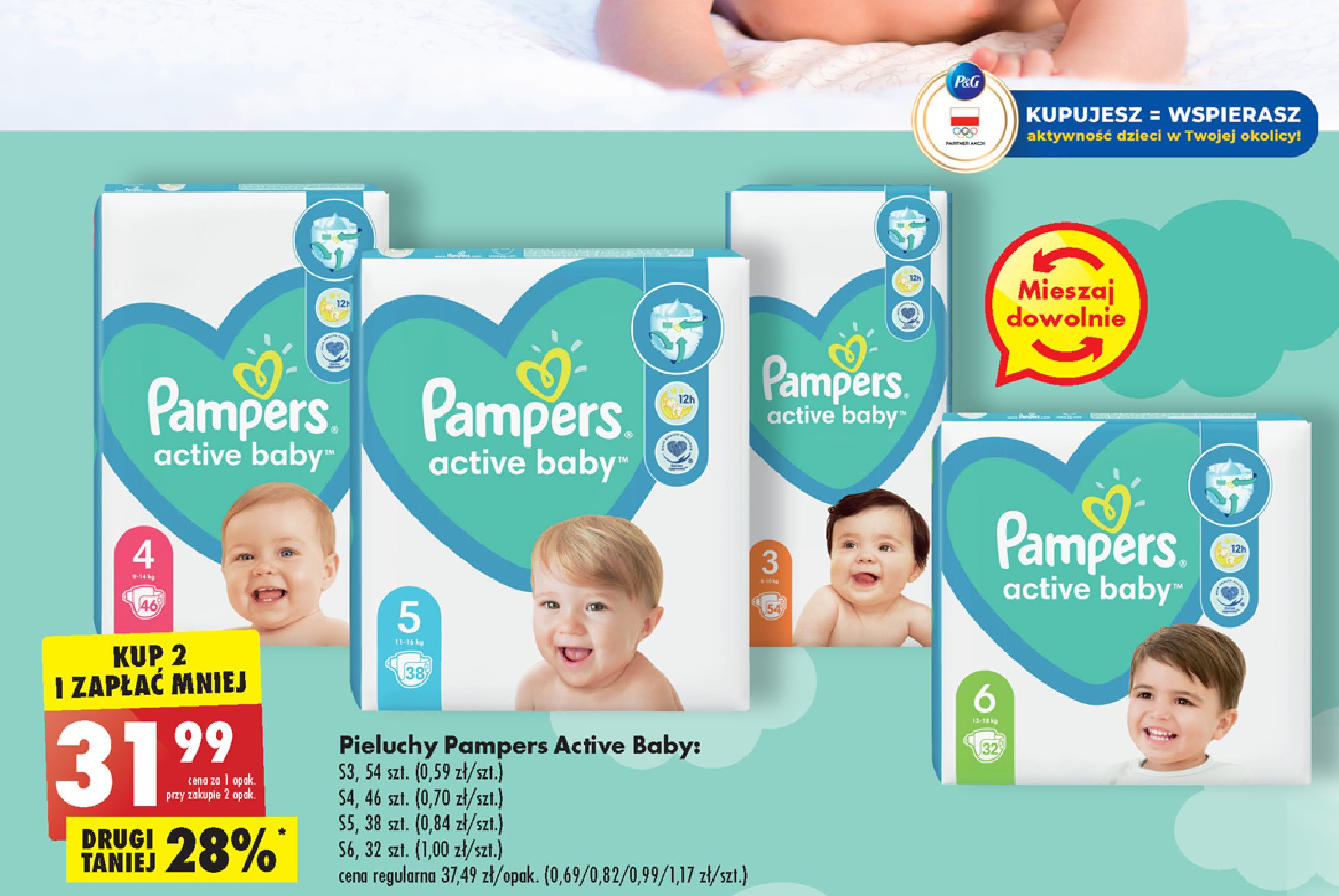 pieluchy pampers promocja